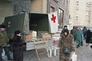 Organized: Humanitarian action of Moscow Red Cross