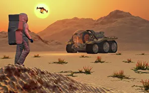 Planetary: Humanity exploring and terraforming the planet Mars