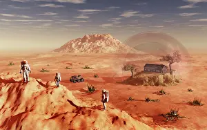 Planetary: Humanity exploring and terraforming the planet Mars