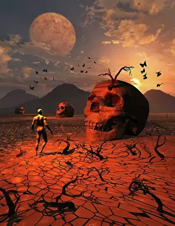 Spooky: A humanoid encounter with the skulls of giants