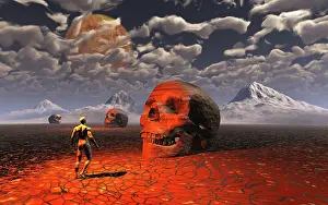 Spooky: A humanoid encounter with the skulls of giants