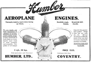 Durable: Humber Aeroplanes Engines Are Light And Durable
