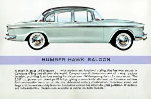 Motorcar: The Humber Hawk Saloon