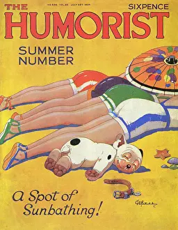 Tanning: Humorist front cover featuring Bonzo