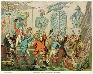 Huntsmen: Humours of fox hunting 1788