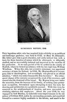 1752: HUMPHREY REPTON