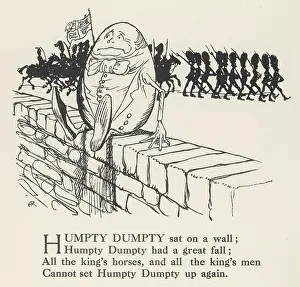 Arthur Rackham: Humpty Dumpty