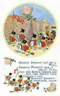 Humpty: Humpty Dumpty sat on a wall