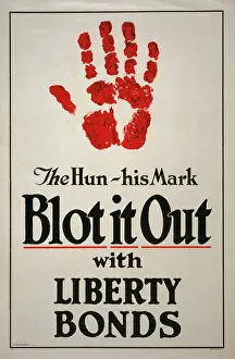 Blot: The Hun - His mark - Blot it out with Liberty Bonds
