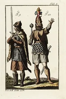 Huns: Hun soldier and herald