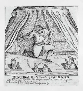 Hunchback: Hunchback in the character of Richard