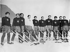 Attained: The Hungarian hockey team