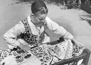 Tucking: HUNGARIAN MOTHER & CHILD