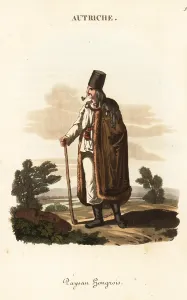 Felt Hat: Hungarian peasant, 18th century