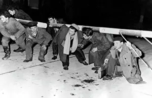 Suppressed: Hungarian refugees fleeting into Austria, Revolution of 1956