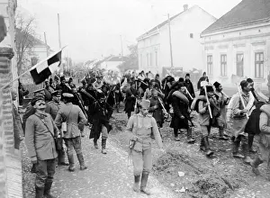 Serbian: Hungarian troops in Serbia, 1915
