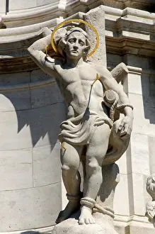 1713: Hungary. Budapest. Christ at the Pillar