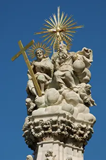 1713: Hungary. Budapest. Holy Trinity Column