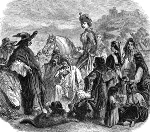 Herdsman: Hungary, different types: hussar, herdsman, farmer