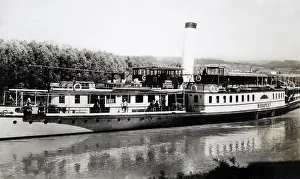 Osterreich: Hungary: The passenger steamer Budapest