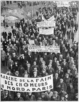 Marche: HUNGER MARCH IN PARIS