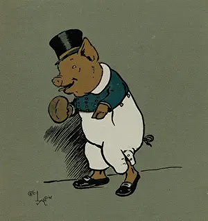 Pickwick: Hungry Peter dressed as Fat Boy in Pickwick