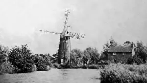 Broads: Hunsett Windmill, early 1900s