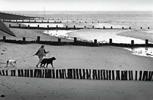 Groynes: Hunstanton beach, Norfolk - 2