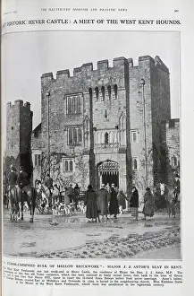 Foxhounds: Hunt Meet at Hever Castle