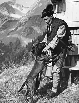 Whistle: Hunter in Bavaria, 1930s