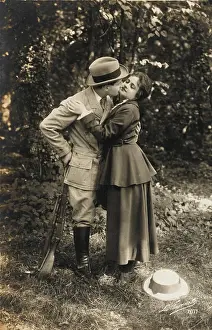 Embraced: HUNTER EMBRACES LADY