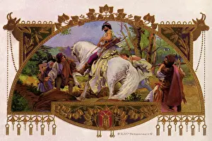 Minstrels: Hunter Returning on Horseback