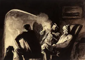 Mixing: Three Hunters by the Fire