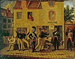 Honore: Hunters on horseback