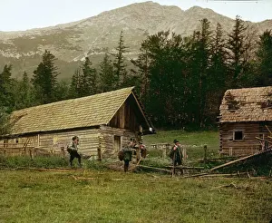 Roofing: Hunter's house on the small Oetscher