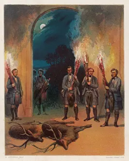 Kilts: Hunting at Balmoral - 19th century