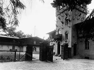 Gatehouse: The hunting castle Hubertusstock in Joachimsthal, around