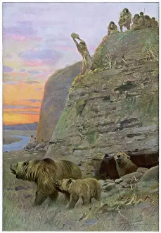 5000: HUNTING CAVE-BEAR