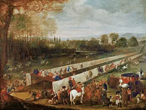 Stags: The Hunting Party at Aranjuez
