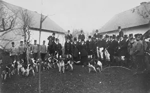 Herberstein: Hunting party in Austria-Hungary, 1908