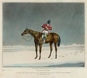 HUNTING IN THE SNOW