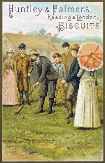 Teeing: HUNTLEY GOLF 1878