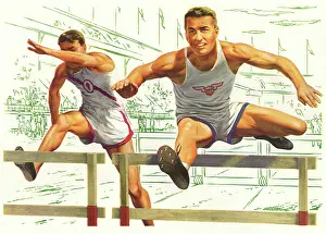Competitor: Hurdlers in Competition