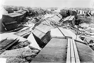 Galveston: Hurricane Damage, Galveston, 1900