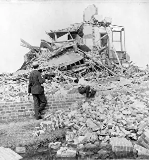 Galveston: Hurricane Damage, Galveston, 1900