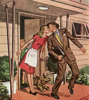 Pauses: A Husband Late For Work