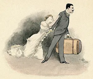 Vain: HUSBAND LEAVING 19C