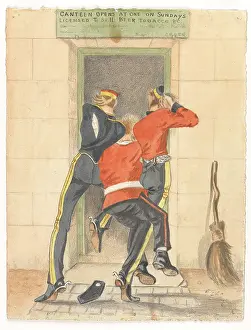 Hussar: A hussar, an infantryman and a dragoon