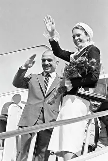Hussein: Hussein bin Talal on visit to USSR, 1981