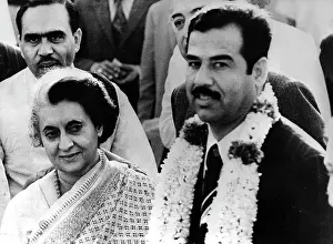 Hussein: Hussein Visits New Delhi